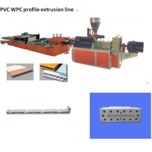 Ligne en plastique d&#39;extrusion de profil en plastique de PVC (mousse) (SJSZ65 / 132)